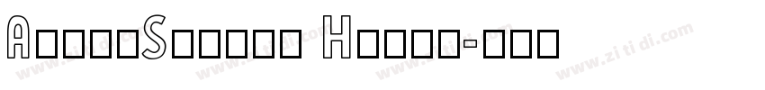 AlongSanss2 Heavy字体转换